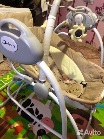 Детские электронные качели