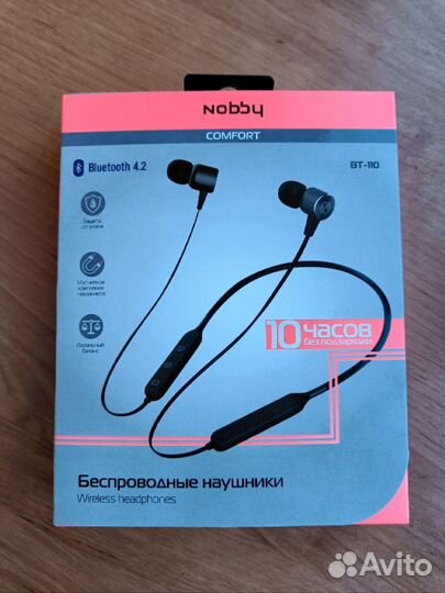 Беспроводные наушники Nobby Practic BT-110