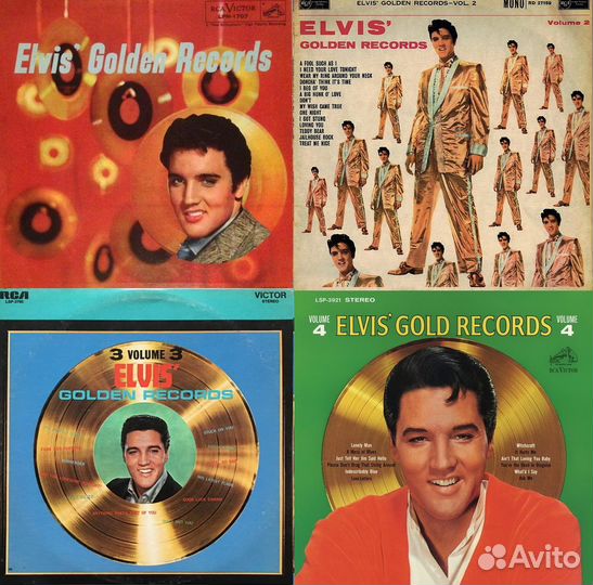 Elvis Presley CD 4 части