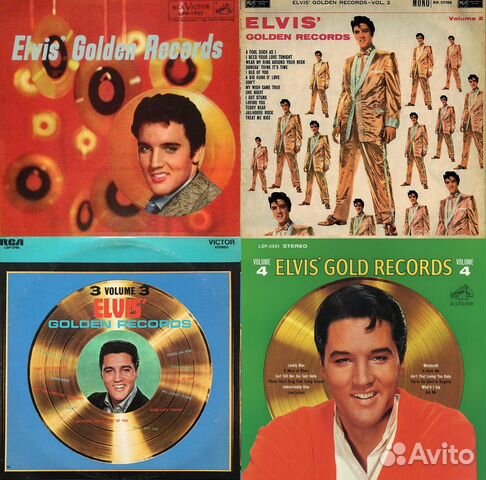 Elvis Presley CD 4 части