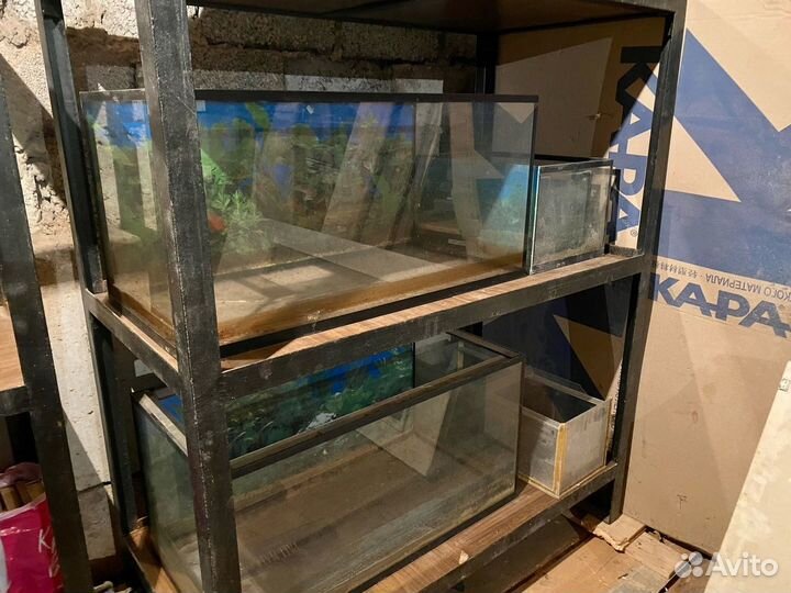 Аквариумы от 15 до 150л