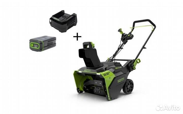 Снегоуборщик Grenworks 82V GD82ST