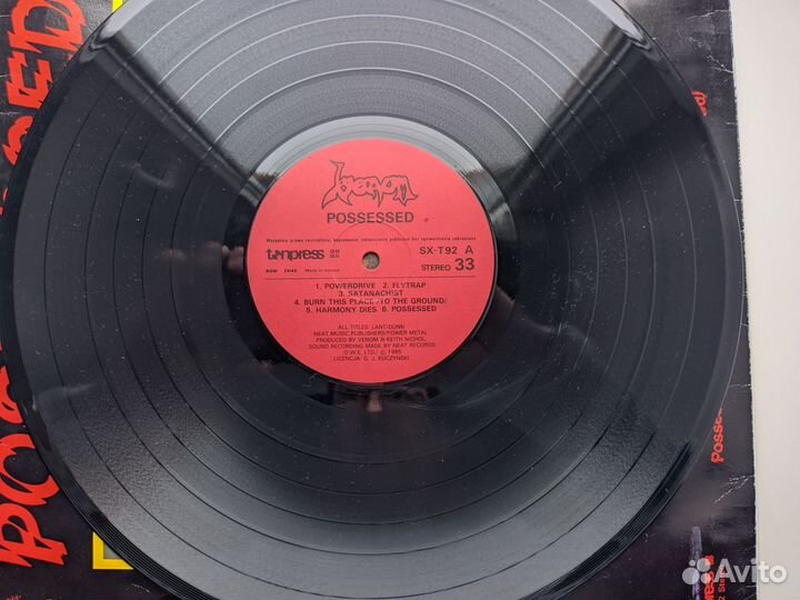 Lp-Venom Виниловые пластинки зарубежный метал