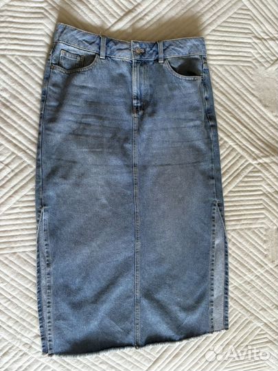 Юбка джинсовая 46