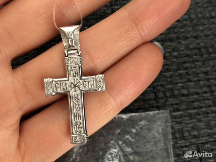 Серебрянный крест новый