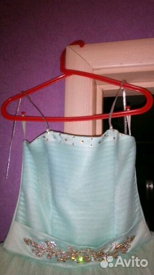 Пышное бальное платье