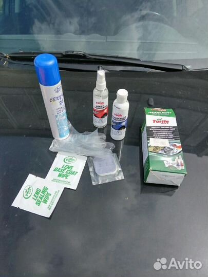 Набор для фар для реставрации линз и фар