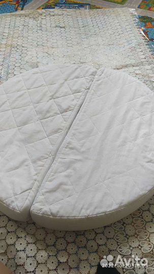 Матрас детский круглый и овальный