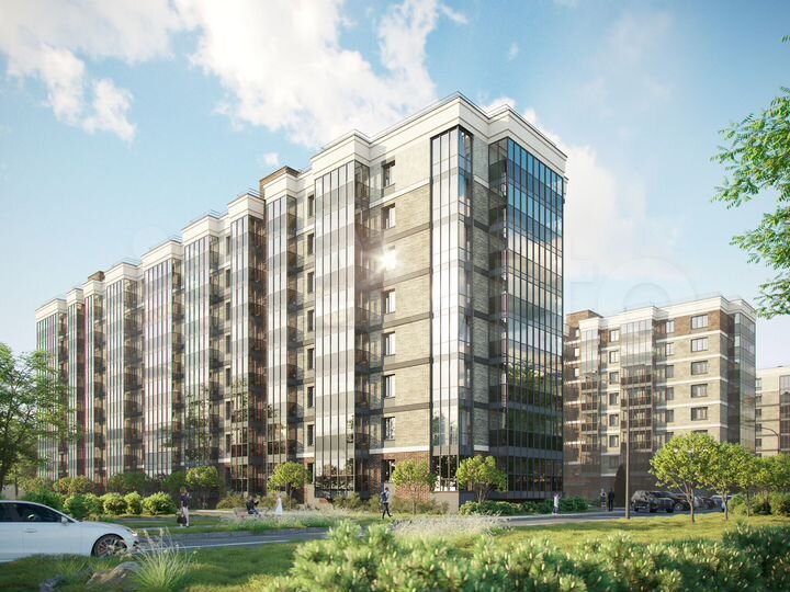 Квартира-студия, 25,7 м², 9/9 эт.
