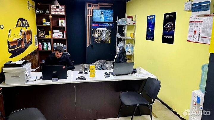 Магазин автозапчастей под ключ