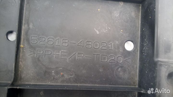 Lexus RX4 защита переднего бампера