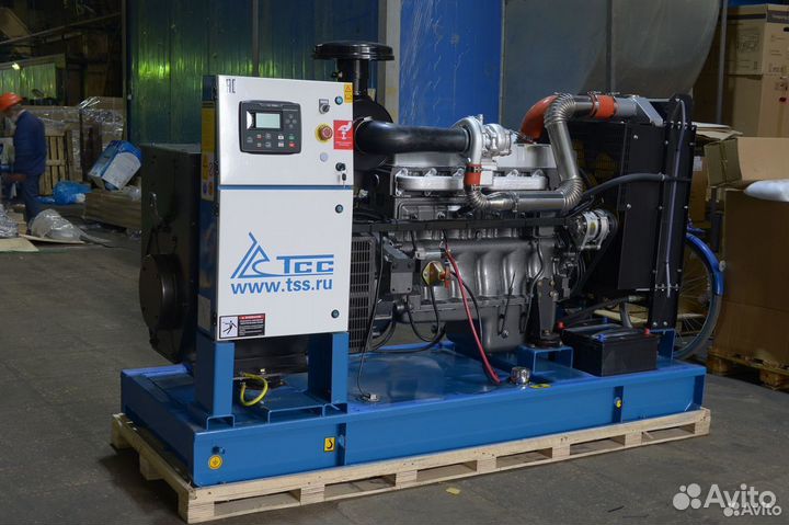 Дизельный генератор 30кВт открытый электростанция