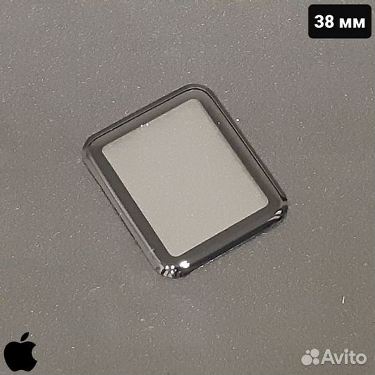 Защитное стекло для Apple Watch (38 мм) Черное