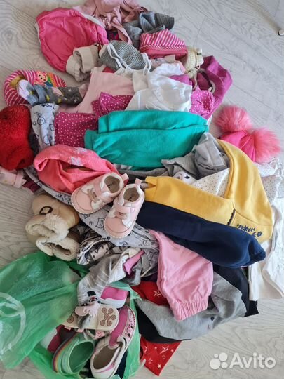 Мешок одежды для девочки до 3 лет