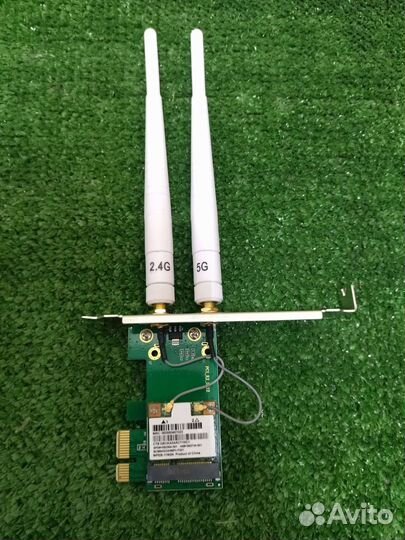 Wifi адаптер pci-e wi-fi модуль 5ghz - 2,4ghz