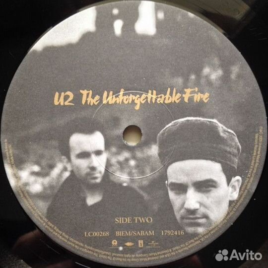 Винил U2 – The Unforgettable Fire