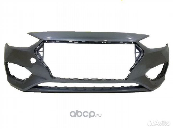 Передний Бампер на Hyundai Solaris 2011-22 - Новый