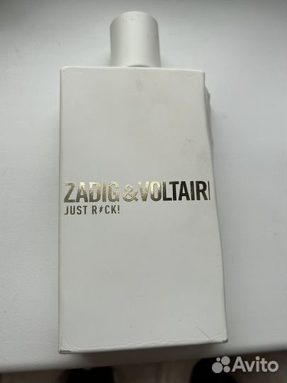 Пустой флакон zadig voltaire just rock
