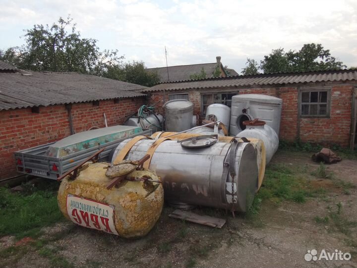 Бочки алюминиевые и из пищевой стали