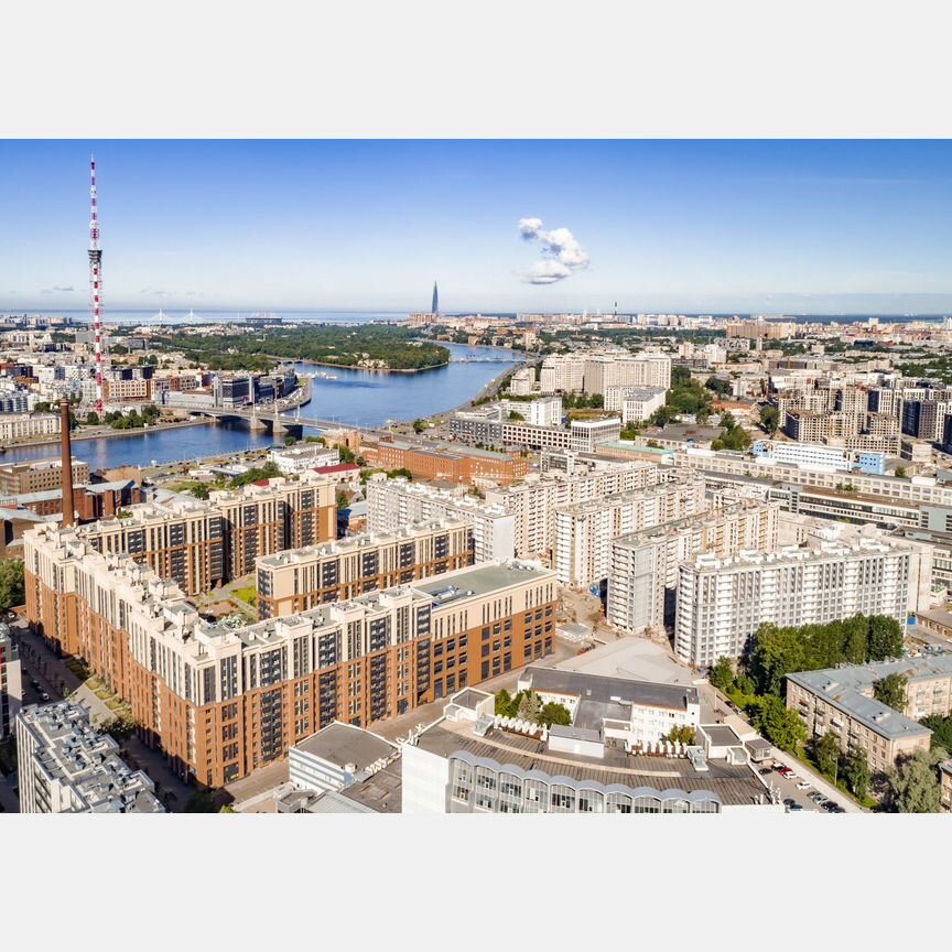 2-к. квартира, 57 м², 10/12 эт.