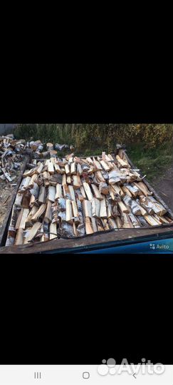 Дрова березовые, осиновые, горбыль пиленный