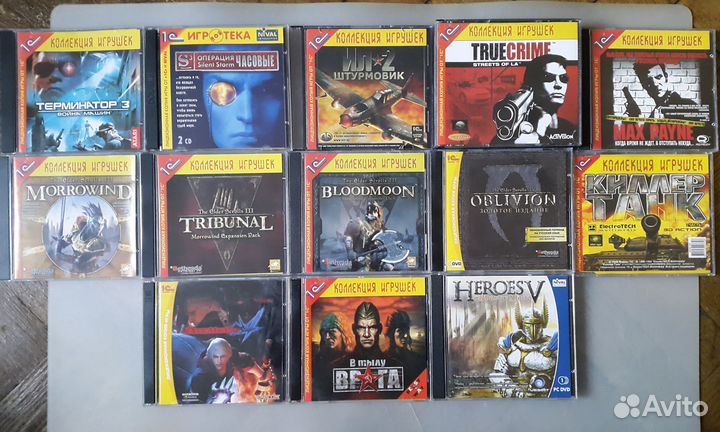 Лицензионные игровые диски для пк