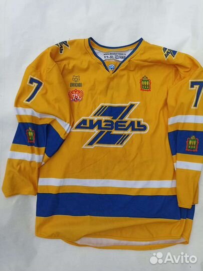 Хоккейные игровые свитера Дизель(Пенза) с номерами
