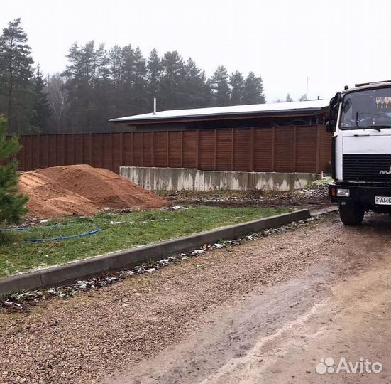 Песок речной в наличии с доставкой