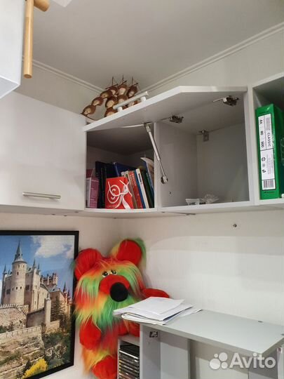 Письменный стол с книжными полками