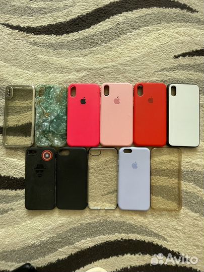 Чехлы на iPhone X, 6s,7,8