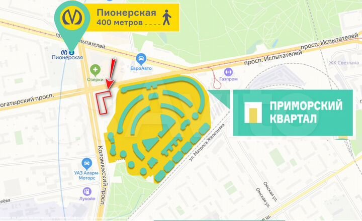 Торговое помещение, 245 м²