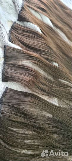 Волосы на заколках искусственные