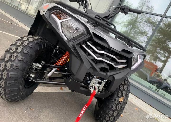 Квадроцикл Loncin TRV350 Pro черно-серый