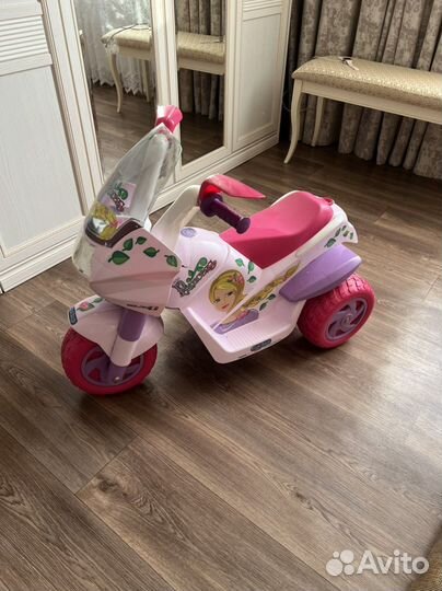 Детский электромобиль/мотоцикл Peg Perego