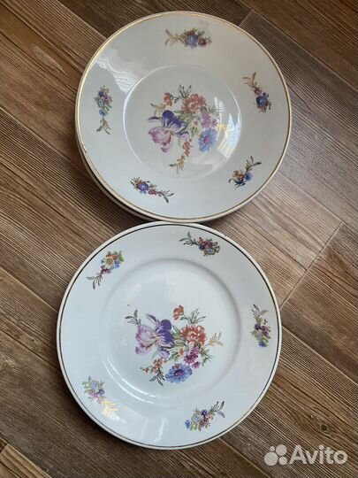 Фарфоровые тарелки СССР
