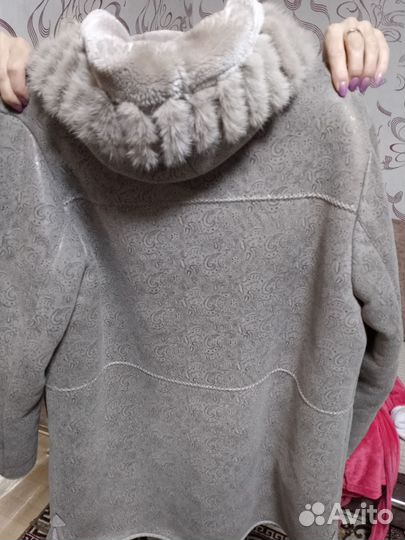 Дубленка облегченная