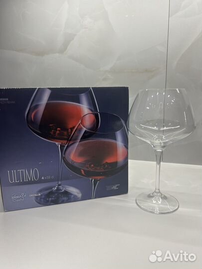 Фужер bogemia(бокалы для вина)