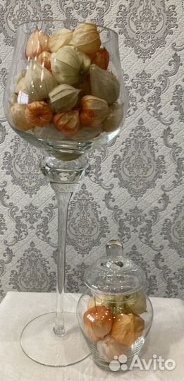 Сухоцветы для творчества Клюква