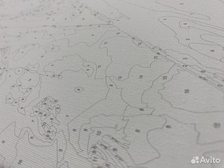 Картина по номерам 