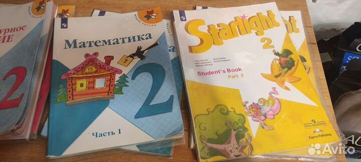 Учебники 1 и 2 класс школа России