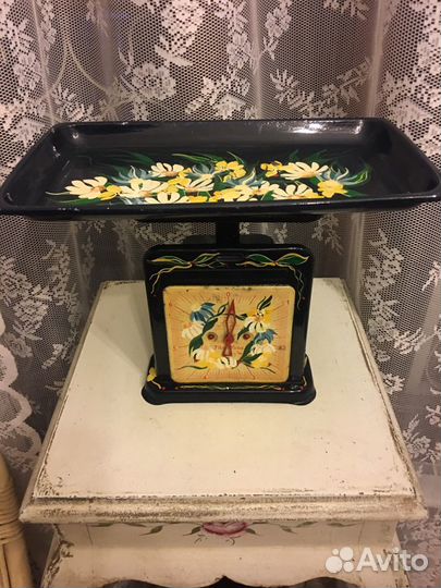 Весы старинные кухонные