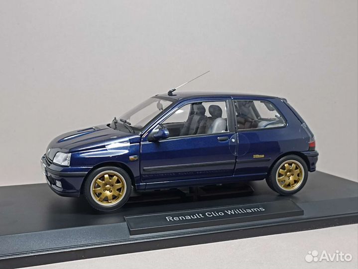 Renault Clio Williams 1993 Norev 1:18