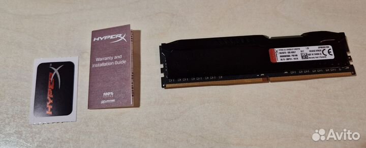 Оперативная память HyperX Fury 16gb ddr4