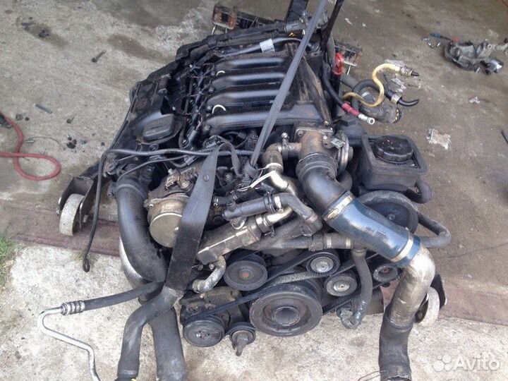 Двигатель Из Англии M57N BMW E60 E61 E65 306D2