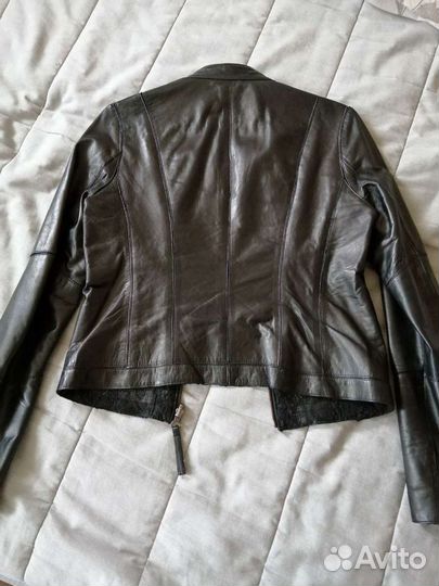 Куртка кожаная