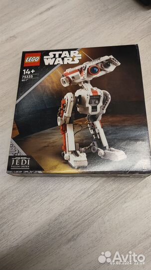 Lego Star Wars 75335 Дроид BD-1, новый