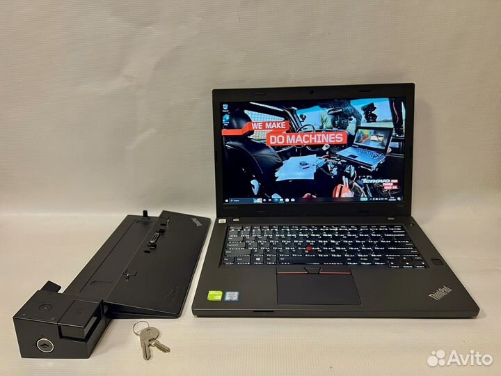 ThinkPad T470p i7-7820HQ GT 930 + DockSt