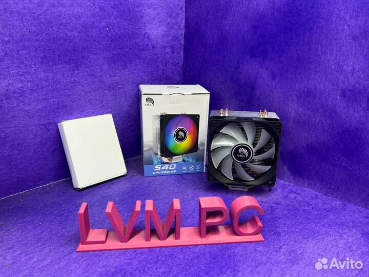 Кулер для процессора бешенный с подсветкой