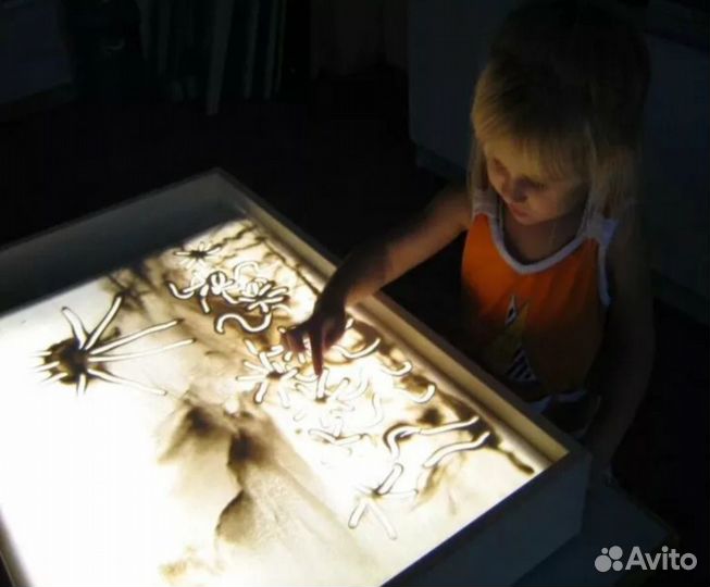 Стол для рисования песком с подсветкой