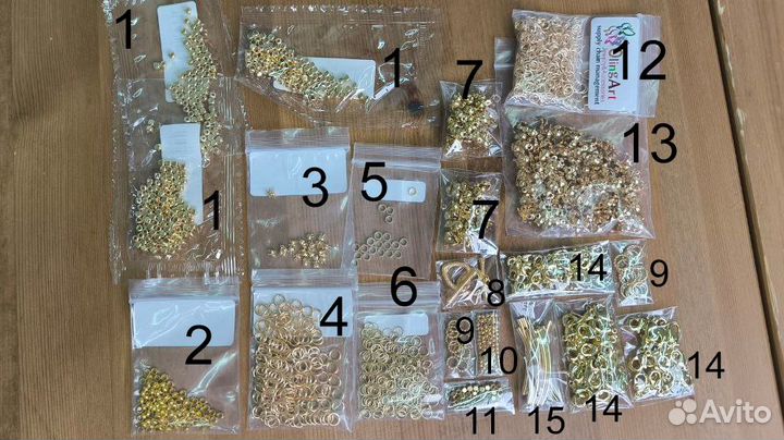 Фурнитура для бижутерии, украшений